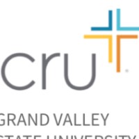 Cru at GVSU logo with cross